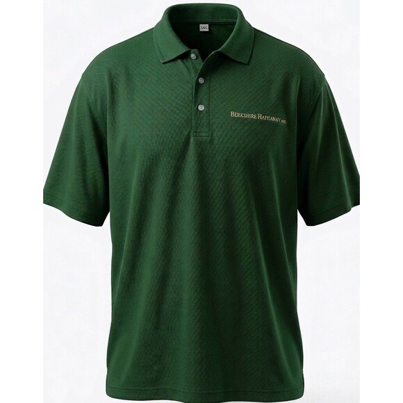 Warren Buffett Berkshire Hathaway Golf Event Polo Shirt XXL. Russell NWOT Merch